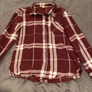 Flannel button down